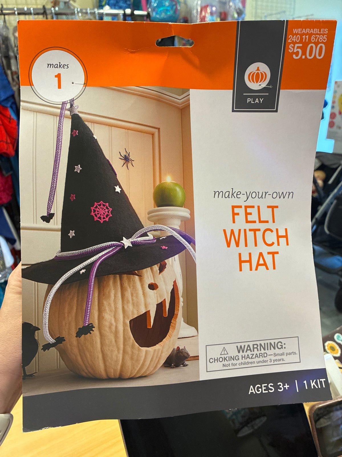 Make Your Own Felt Witch Hat