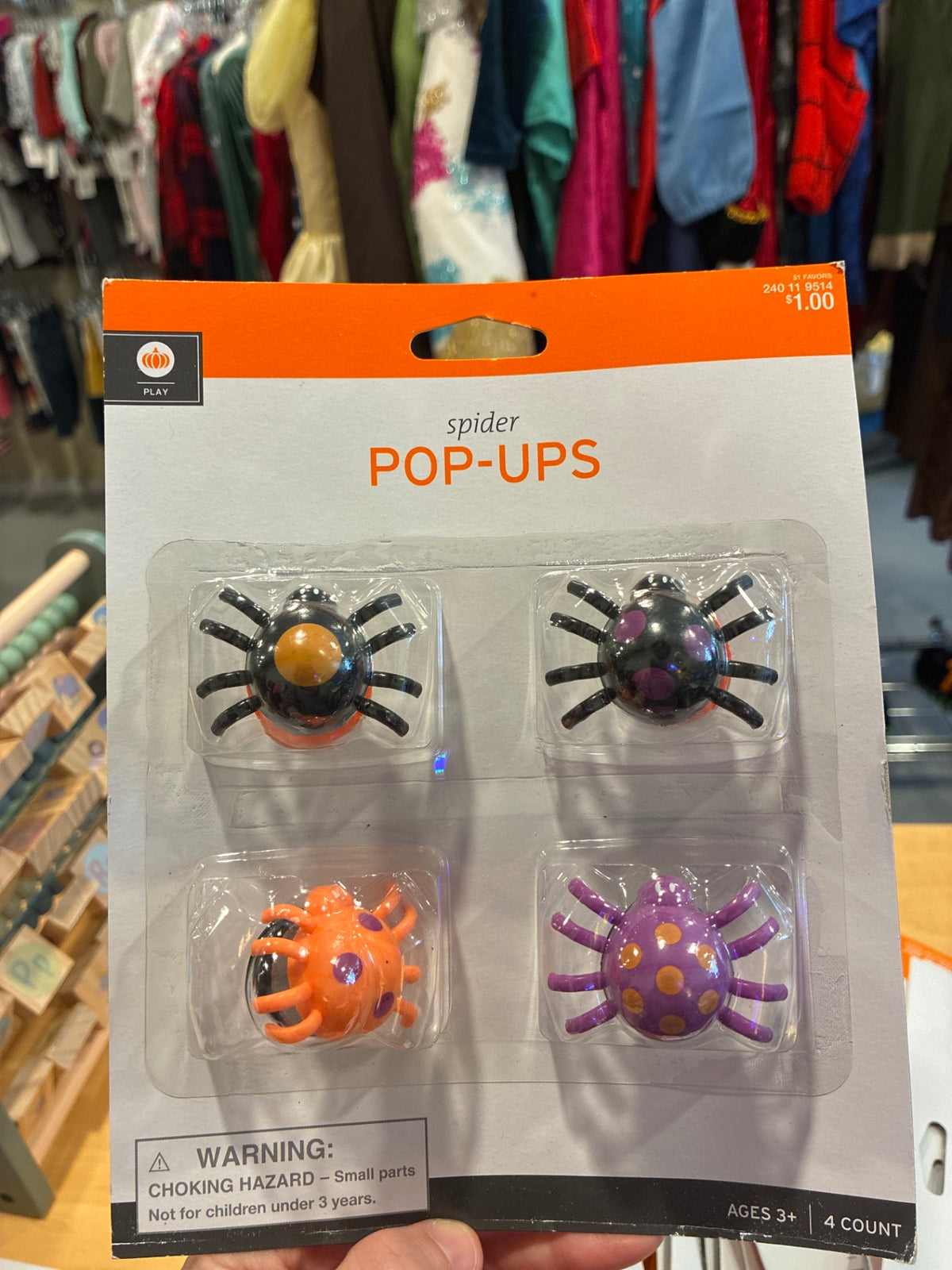 Spider Pop-Ups