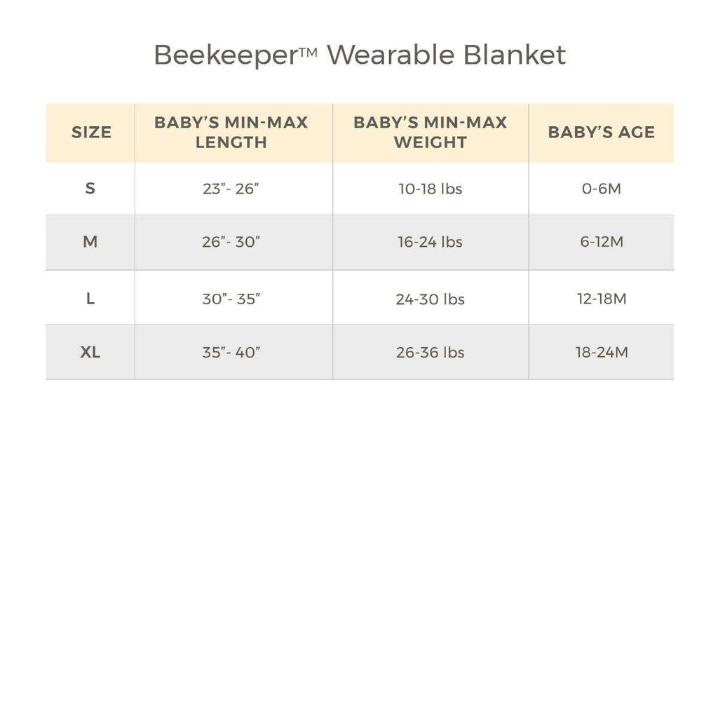 Hello Moon Organic Lightweight Beekeeper™ Wearable Baby Blanket