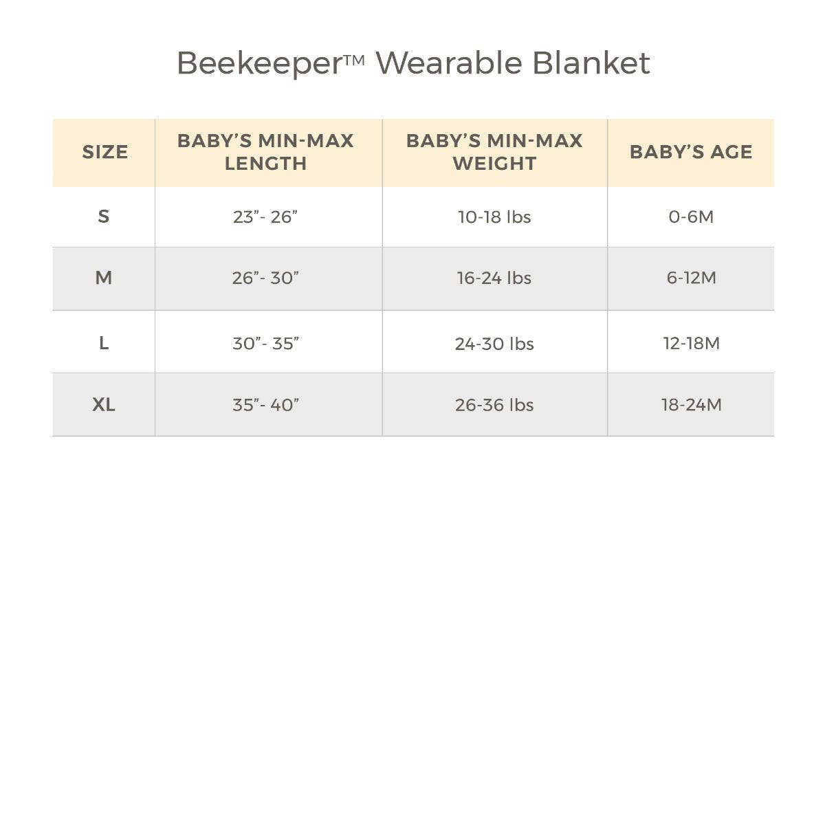 Rugby Stripe Organic Lightweight Beekeeper™ Wearable Baby Blanket - Quarry