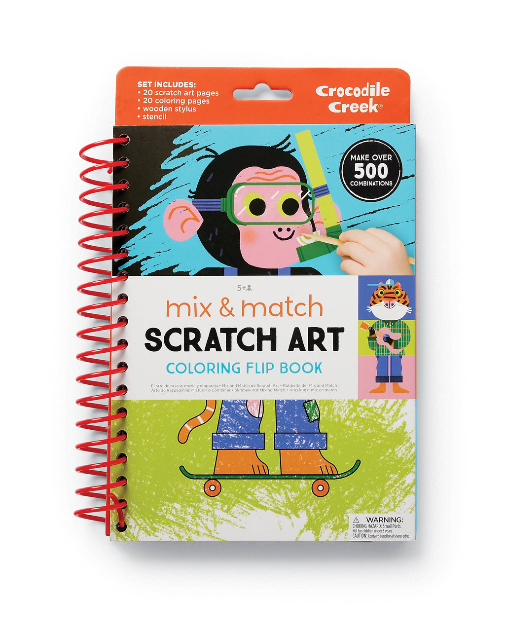 Scratch Art Flip Book - Animals
