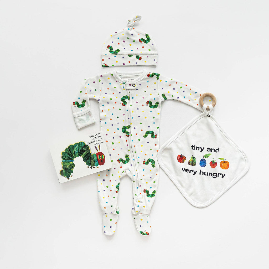 Caterpillar | Organic Zipper Footie