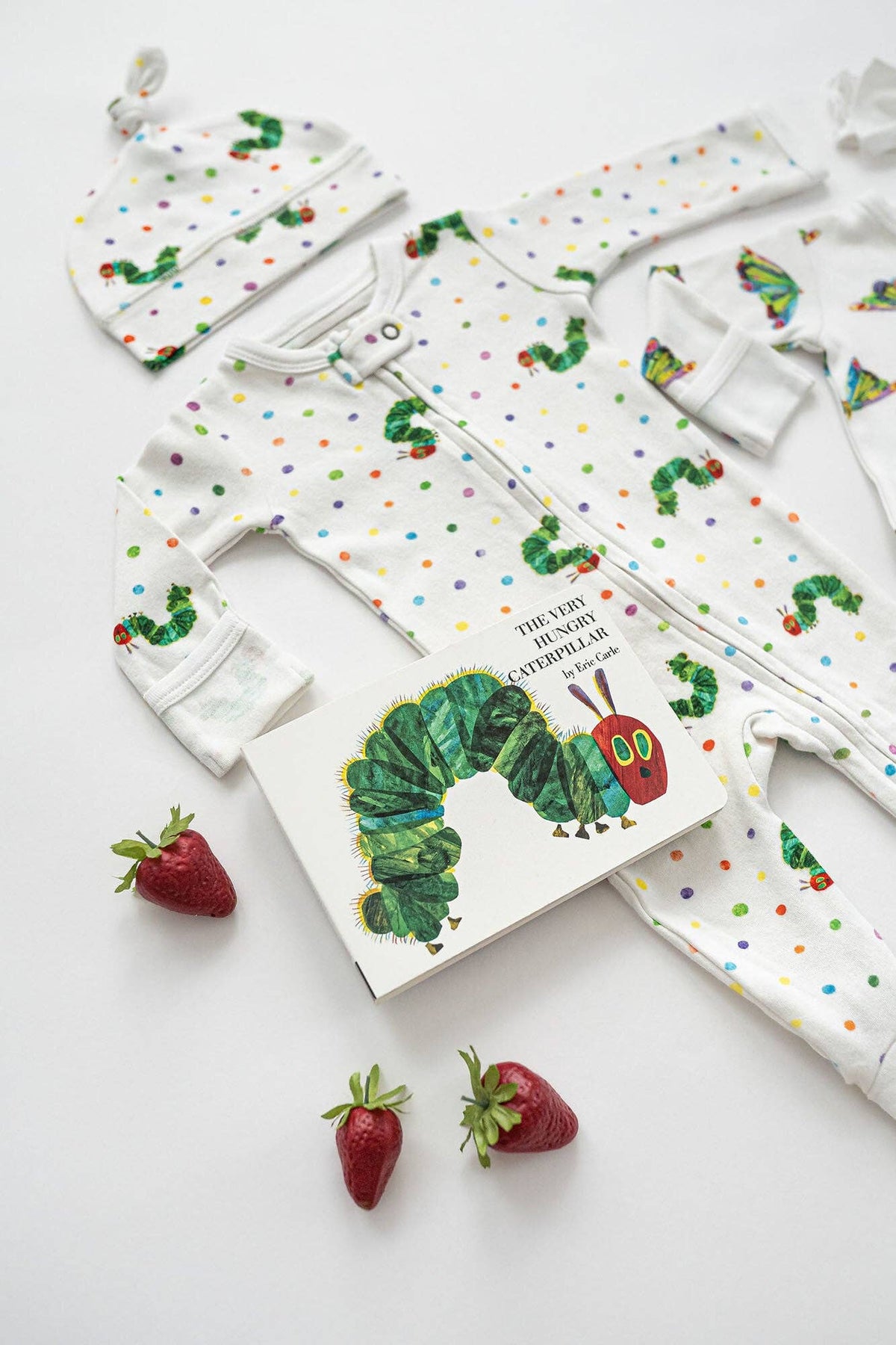 Caterpillar | Organic Zipper Footie